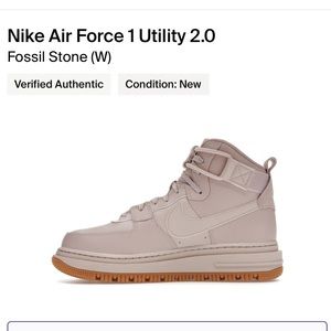 Nike Fossil Stone Utility Boot Size 10 in women Brand new never worn